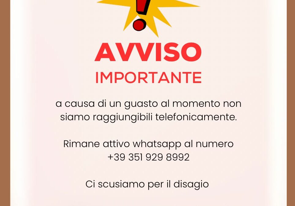 Problemi con la linea telefonica